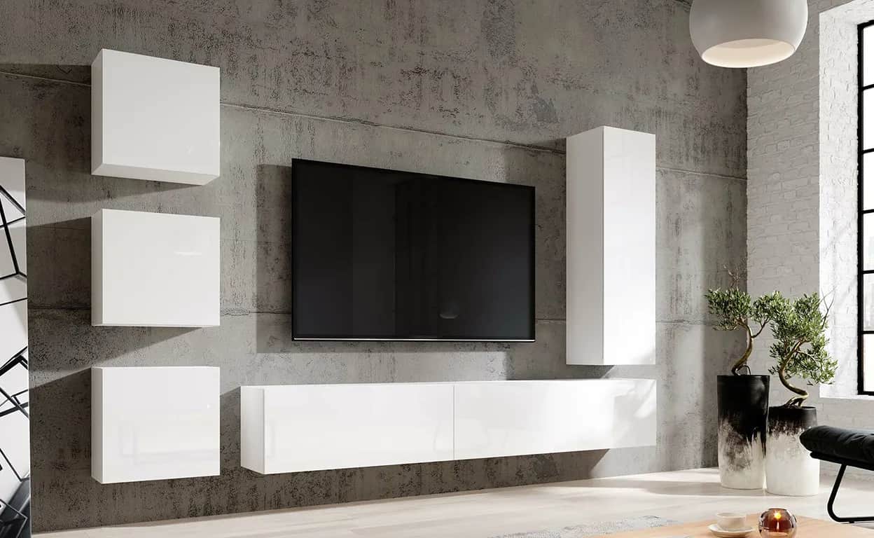 Jak wysoko wieszać szafkę RTV od podłogi, aby uniknąć błędów?