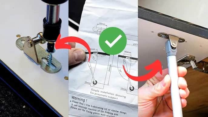 Jak zamontować podnośnik gazowy do szafki - uniknij typowych błędów