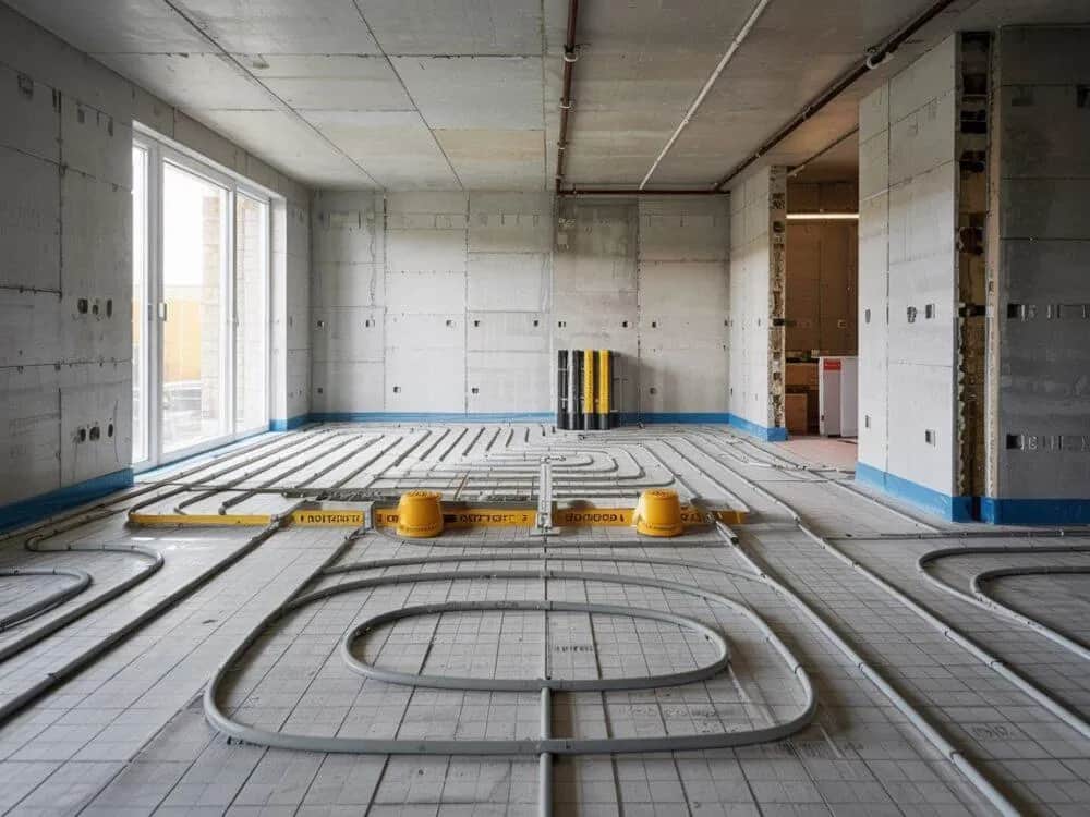 Jaka grubość posadzki pod ogrzewanie podłogowe? Uniknij kosztownych błędów