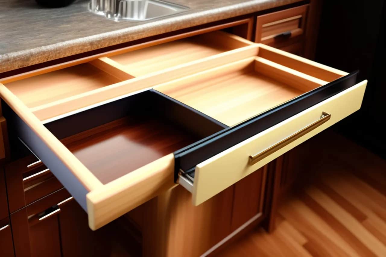 Jak łatwo wyjąć szuflady z szafki Koło Traffic bez uszkodzeń