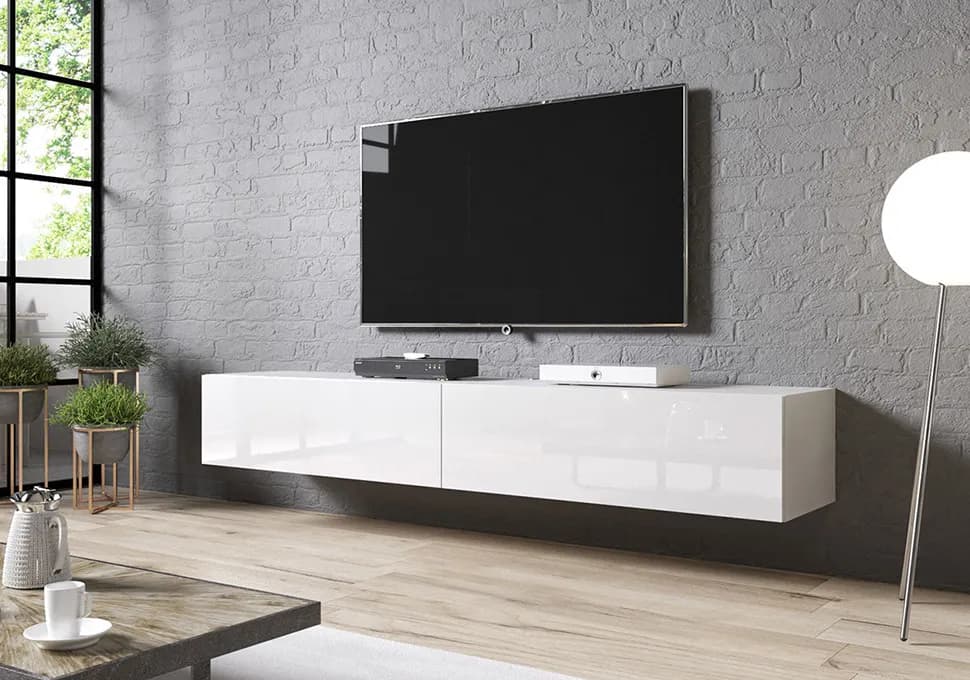 Jak wysoko zawiesić szafkę RTV wiszącą dla najlepszego komfortu?