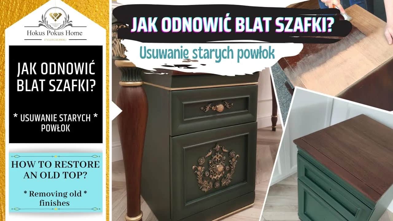 Jak odnowić szafkę - krok po kroku bez zbędnych kosztów